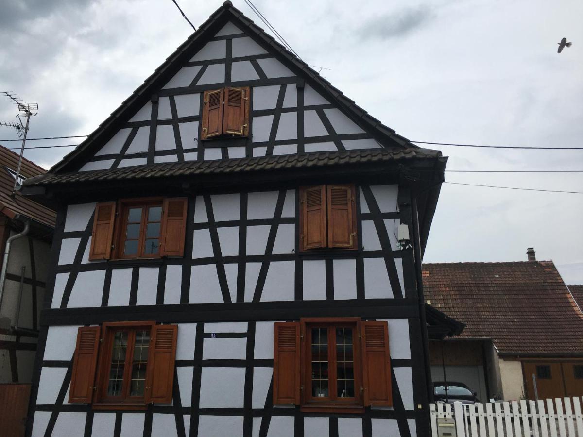 Bienvenue En Alsace Apartment Huttenheim Bagian luar foto